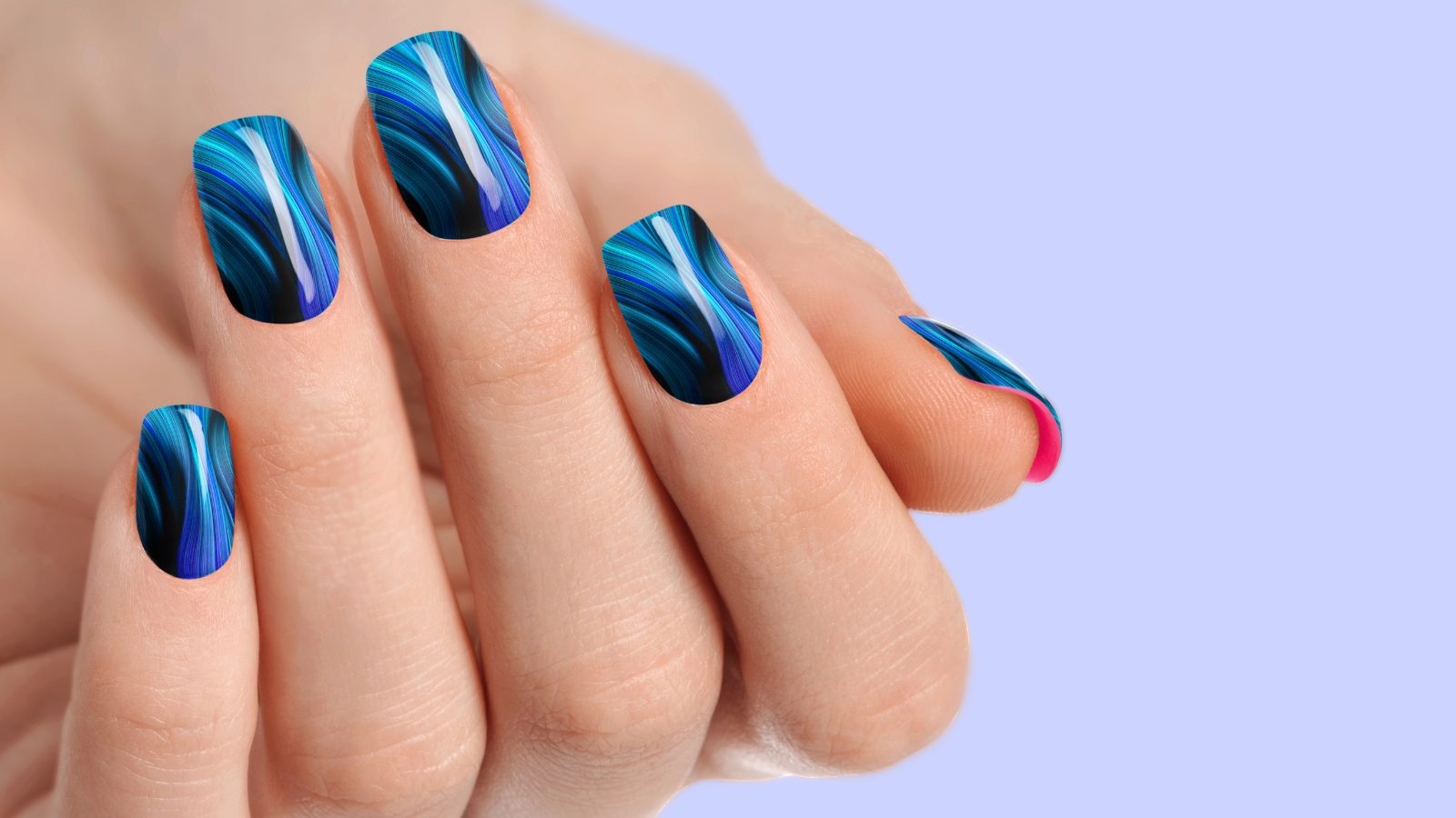 Blue Nail Designs