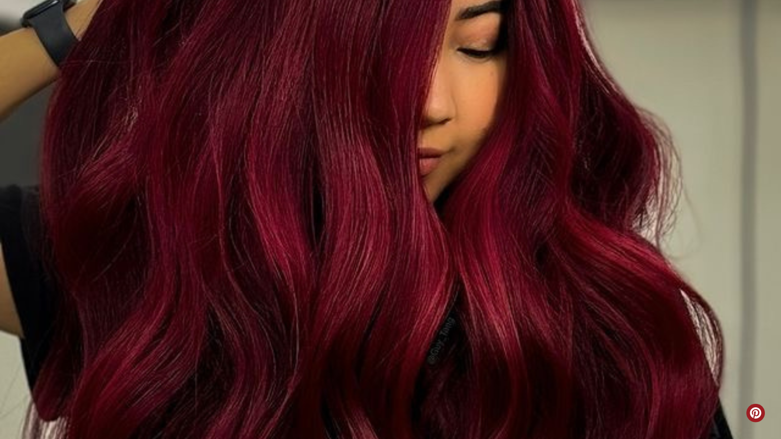 Crimson Red Hair