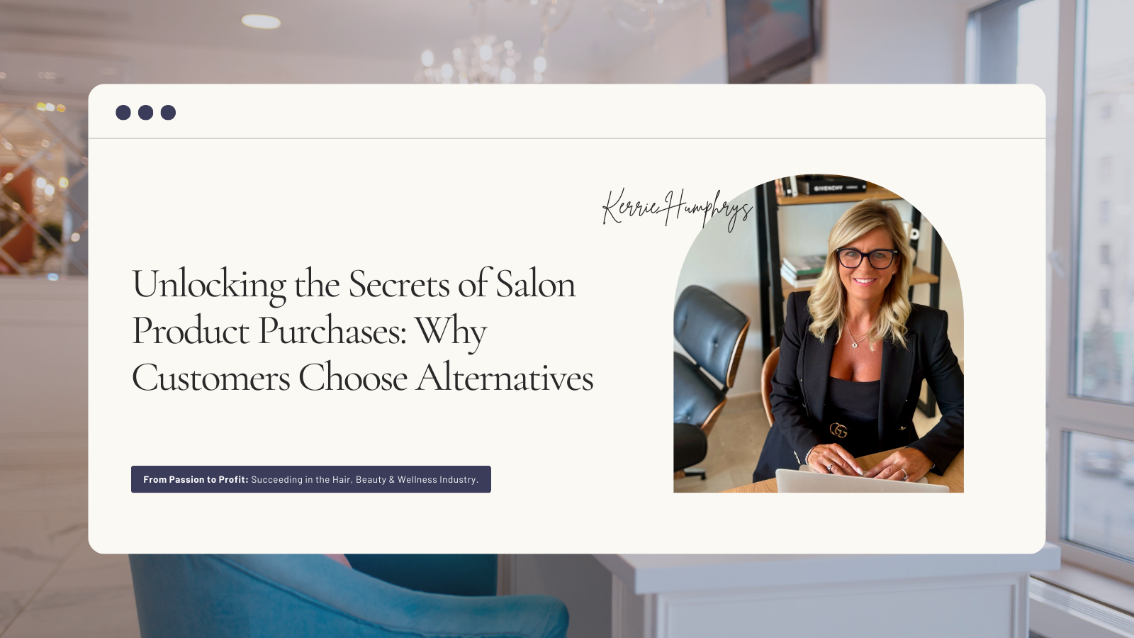 Unlocking the Secrets of Salon Product Purchases...