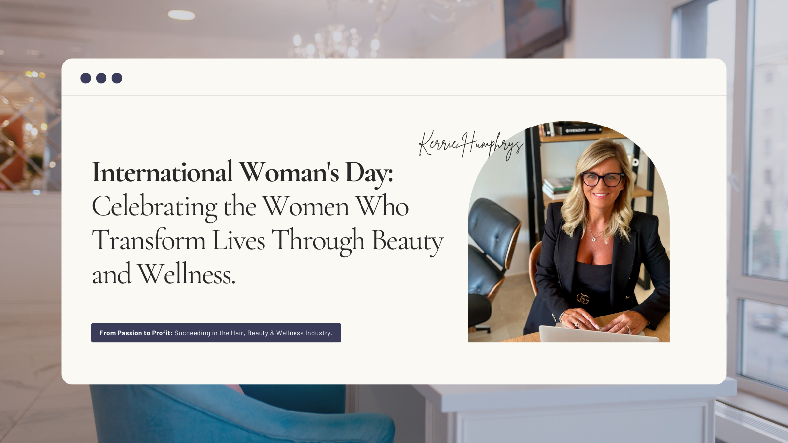 Celebrating the Women Who Transform Lives Through Beauty and Wellness. 💇‍♀️💅