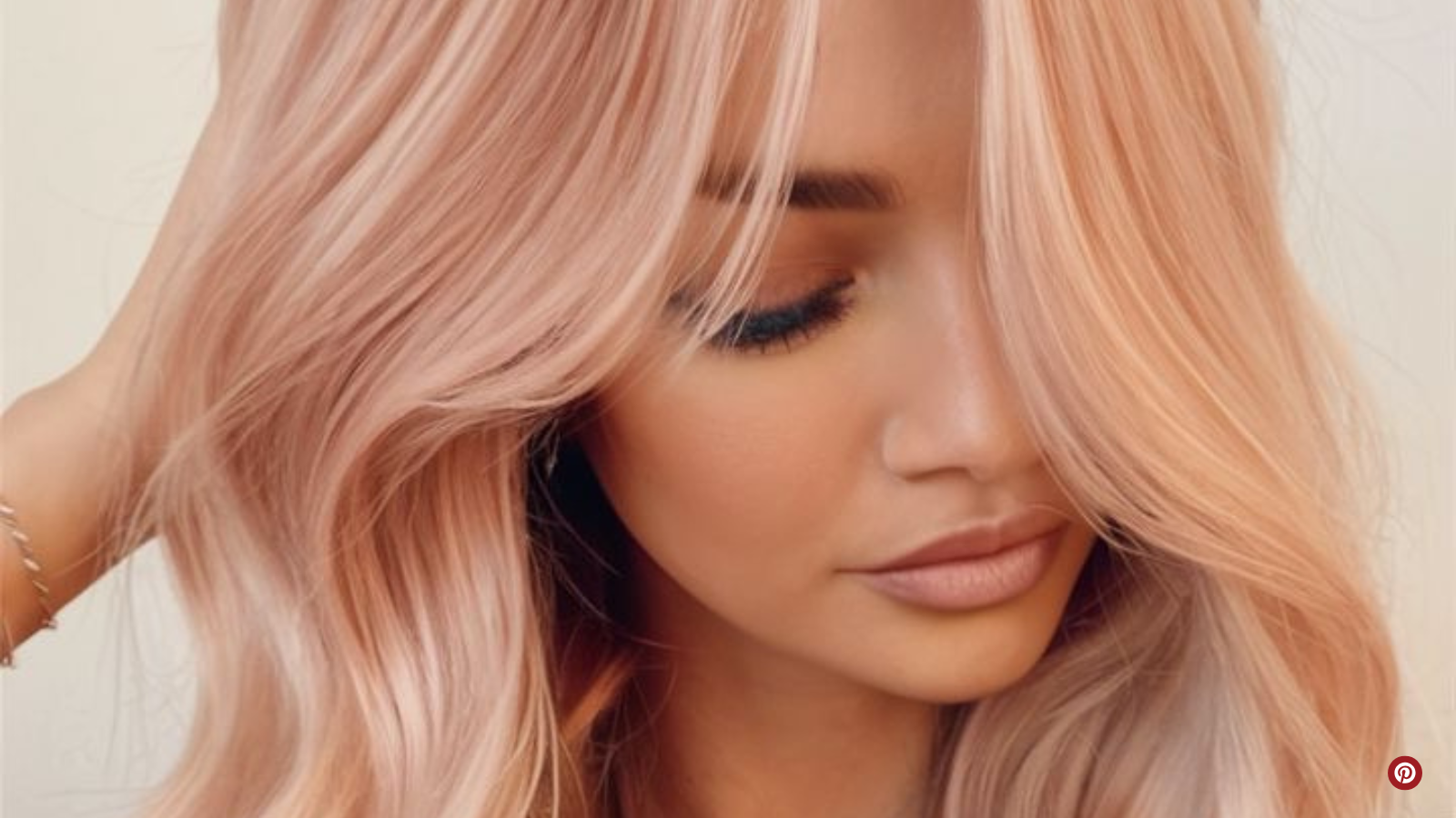 Apricot Blonde Hair