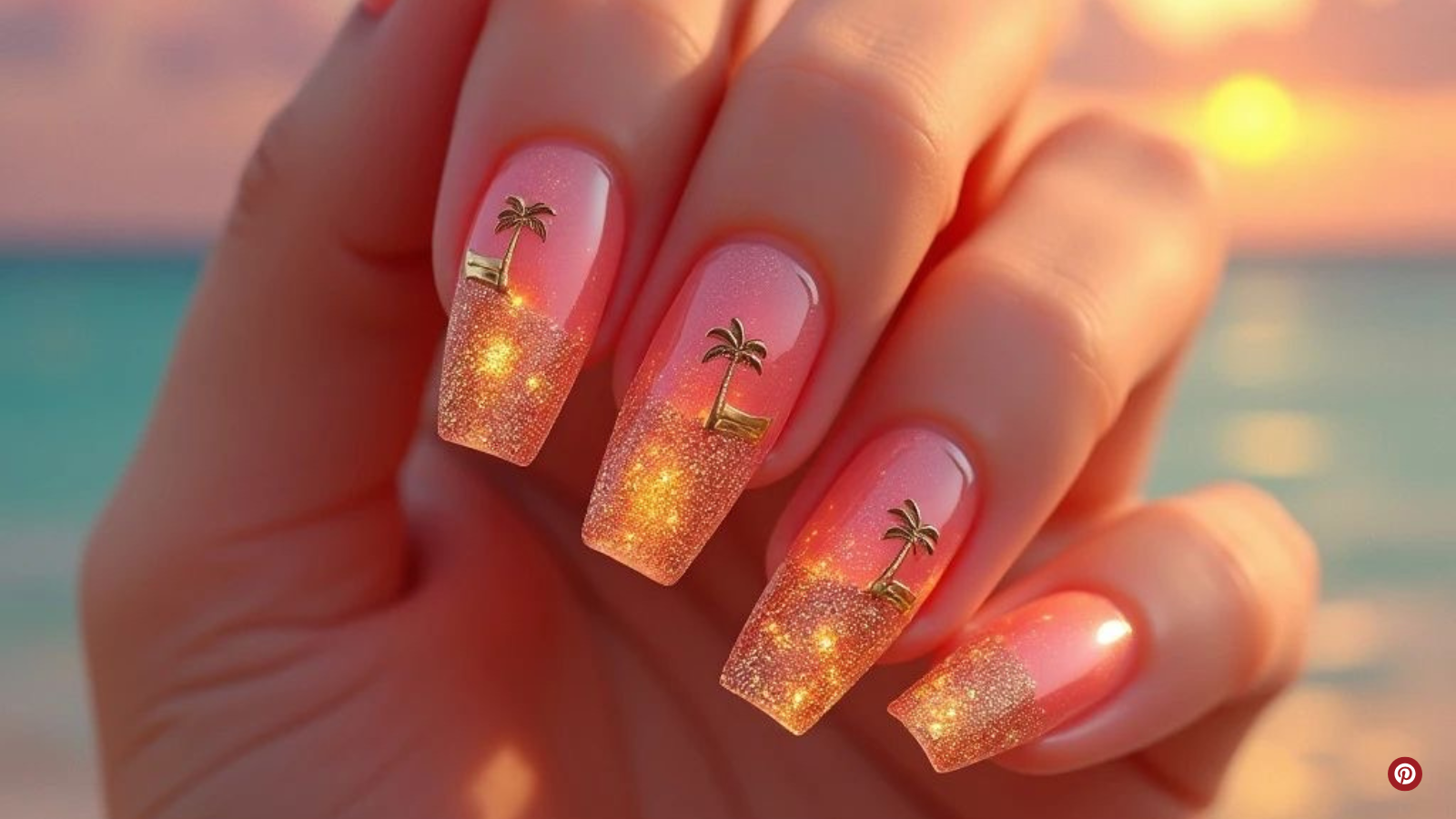 Summer Sunset Nail Designs