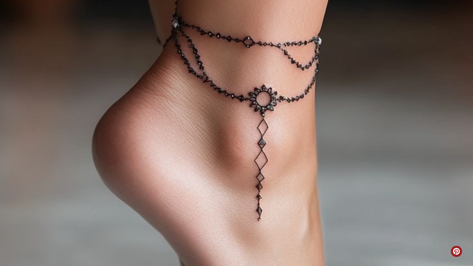 Ankle Bracelet Tattoos